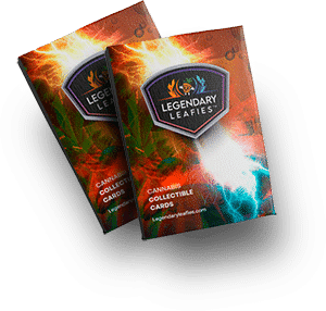 Two Packs of Legendary Leafies Collectible Trading Cards