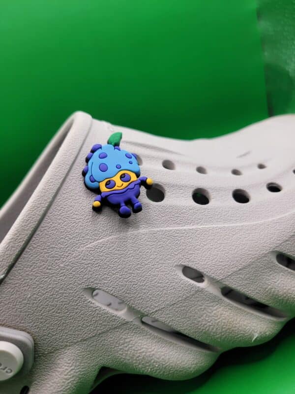 Blueberry Muffin Shoe Charm